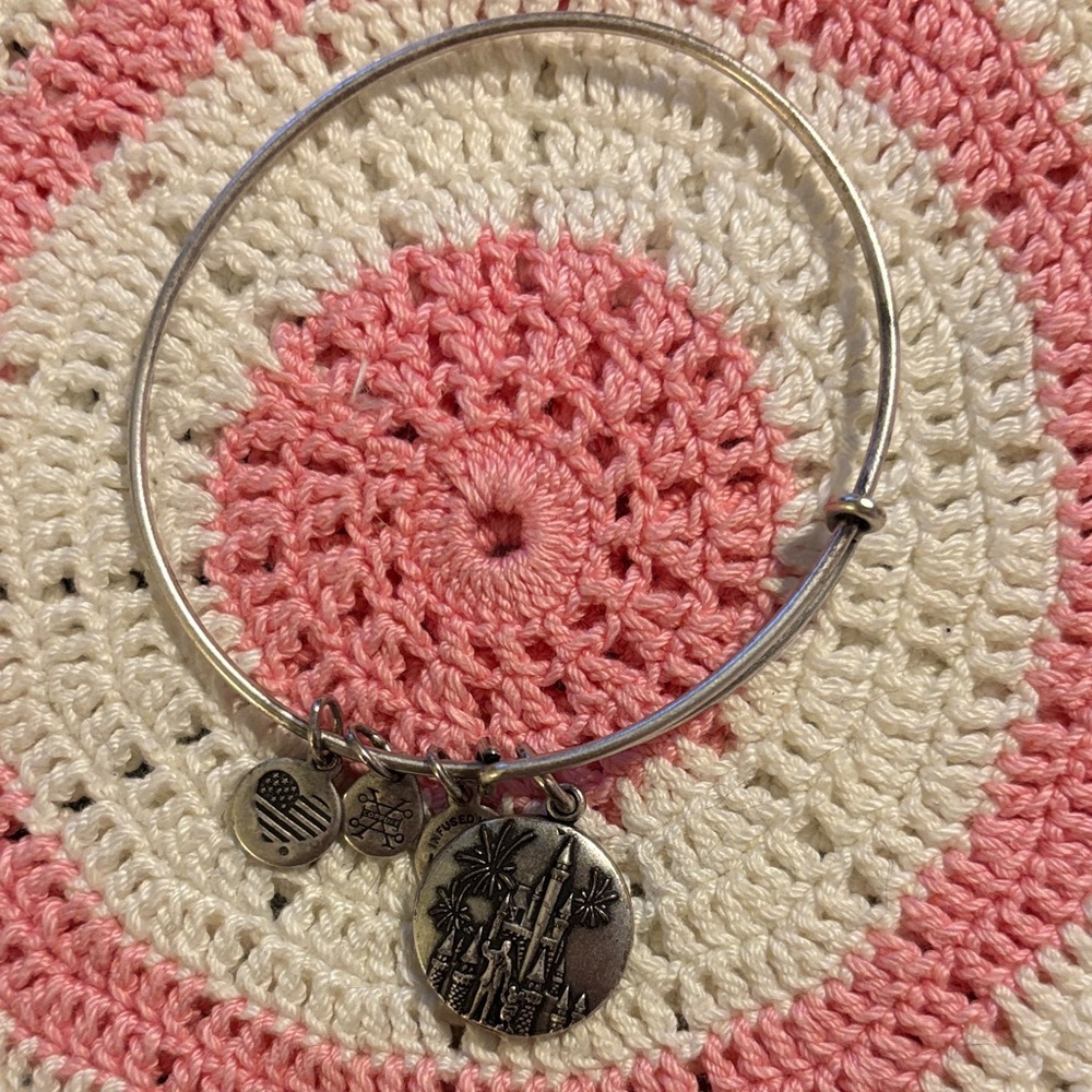 Disney Magic Kingdom Alex and Ani Bangle Bracelet
